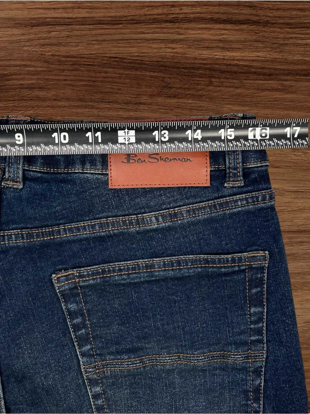 Ben Sherman Shoreditch Wash Men’s Slim Fit Jeans Size 32/32